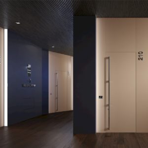 Противопожарная дверь 2100×800 / серия FRM55215