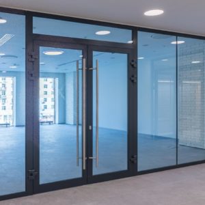 Противопожарная перегородка со стеклопакетом / серия FRM5328